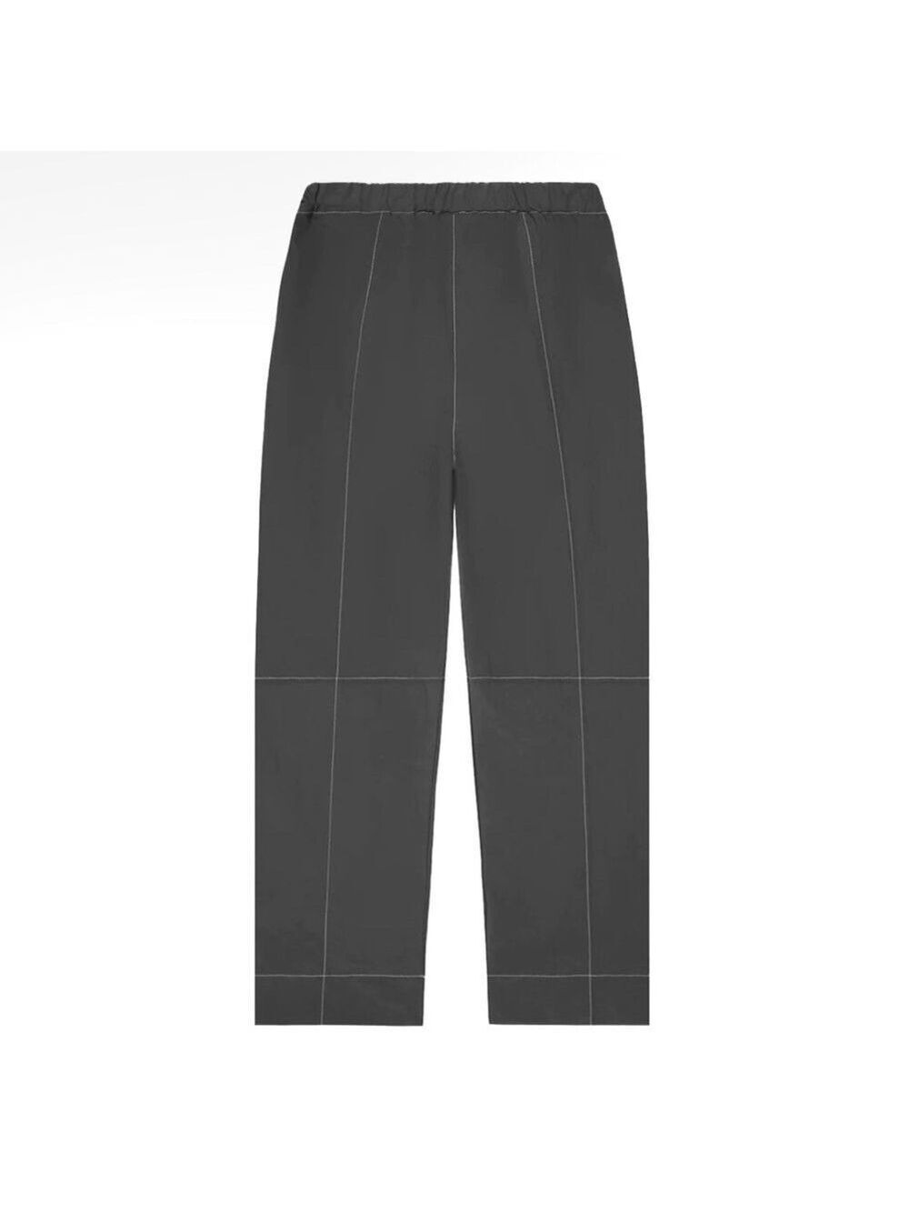NEW - Afield out Tapered, Crinkled, Stitch Nylon, Canvas Gray Trousers Pants